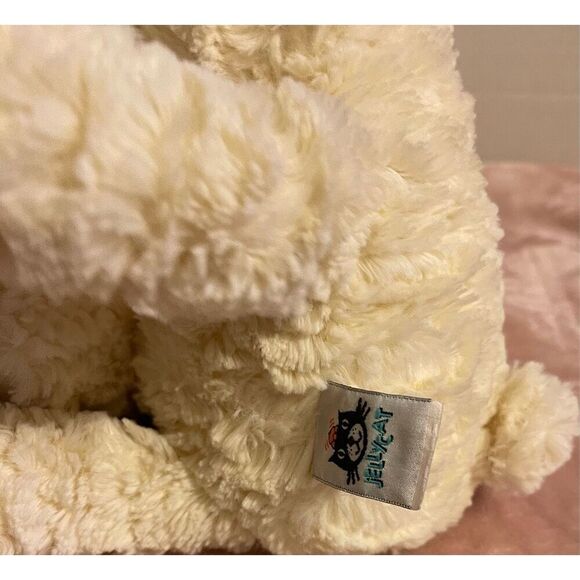 Jellycat Shaggy bunny Rabbit Perky Ears 15” Tall - Picture 6 of 9